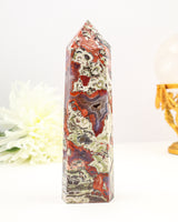 Money Agate Tower Australia | 568g | Wealth Activation Crystal