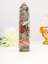 Money Agate Tower Australia | 798g | Abundance Crystal