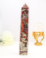 Money Agate Tower | 30cm | 954g | Abundance & Stability