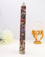 Money Agate Tower | 30cm | 954g | Abundance & Stability