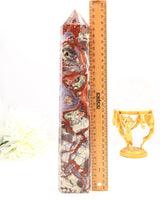 Money Agate Tower | 30cm | 954g | Abundance & Stability