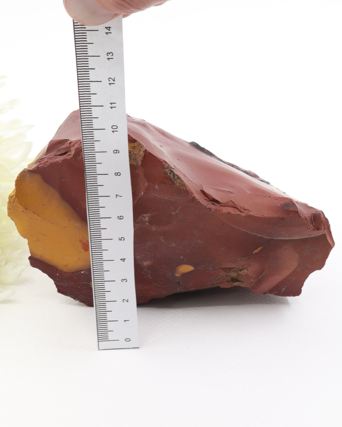 Red Mookaite Jasper Natural Specimen – Courage of the Earth