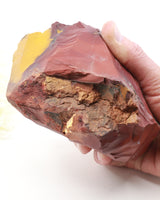 Red Mookaite Jasper Natural Specimen – Courage of the Earth