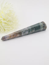 Moss Agate Tower 334g – The Enchanted Forest | Growth & Abundance