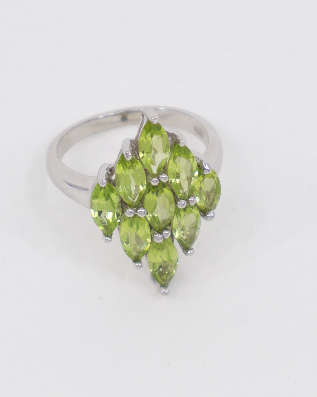 Peridot Sterling Silver Ring Size 7 – The Light Bringer | Abundance & Renewal