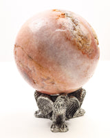 Pink Amethyst Sphere 2.421kg – The Heart Sanctuary | Love, Peace & Emotional Healing