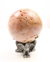 Pink Amethyst Sphere 2.421kg – The Heart Sanctuary | Love, Peace & Emotional Healing