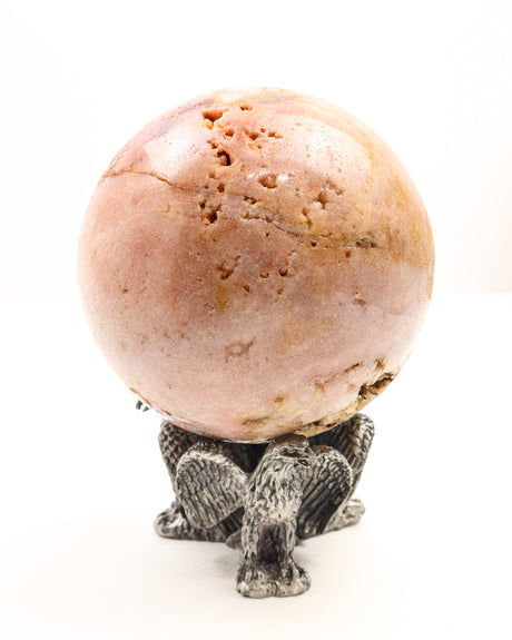 Pink Amethyst Sphere 2.421kg – The Heart Sanctuary | Love, Peace & Emotional Healing