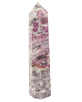 Large Pink Tourmaline in Quartz Tower – The Heart Alchemist | 22cm, 829g