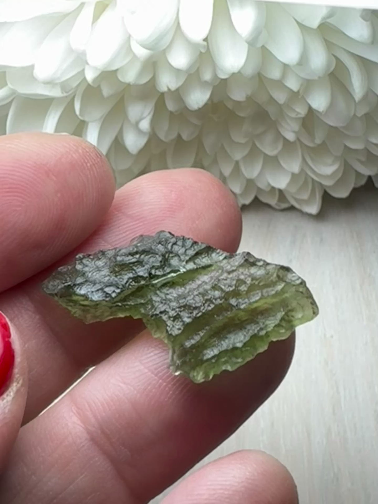 Moldavite Specimen #11 2.10g- Transformation & Protection