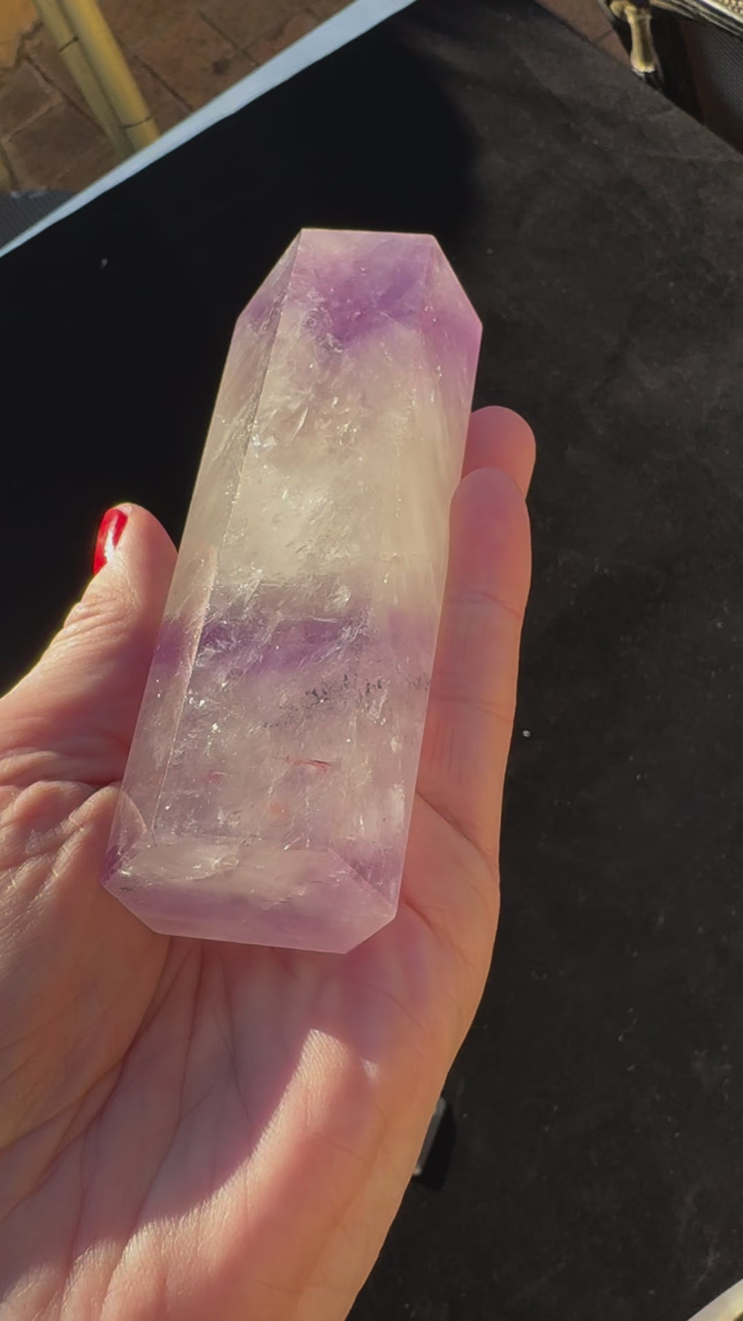 Amethyst Wand 357g – Channel of Divine Calm and Spiritual Insight