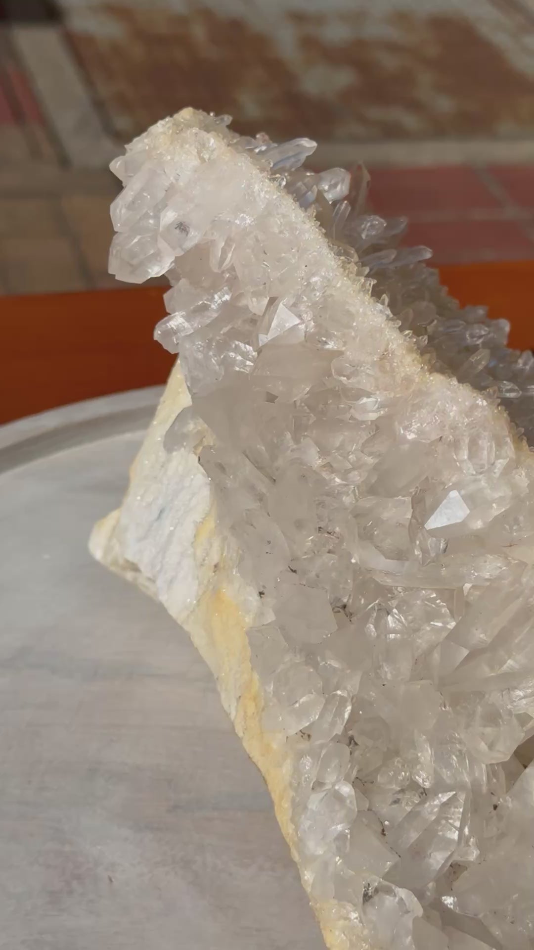Large Himalayan Quartz Cluster – 5.3kg of Sparkling Crystal Formations