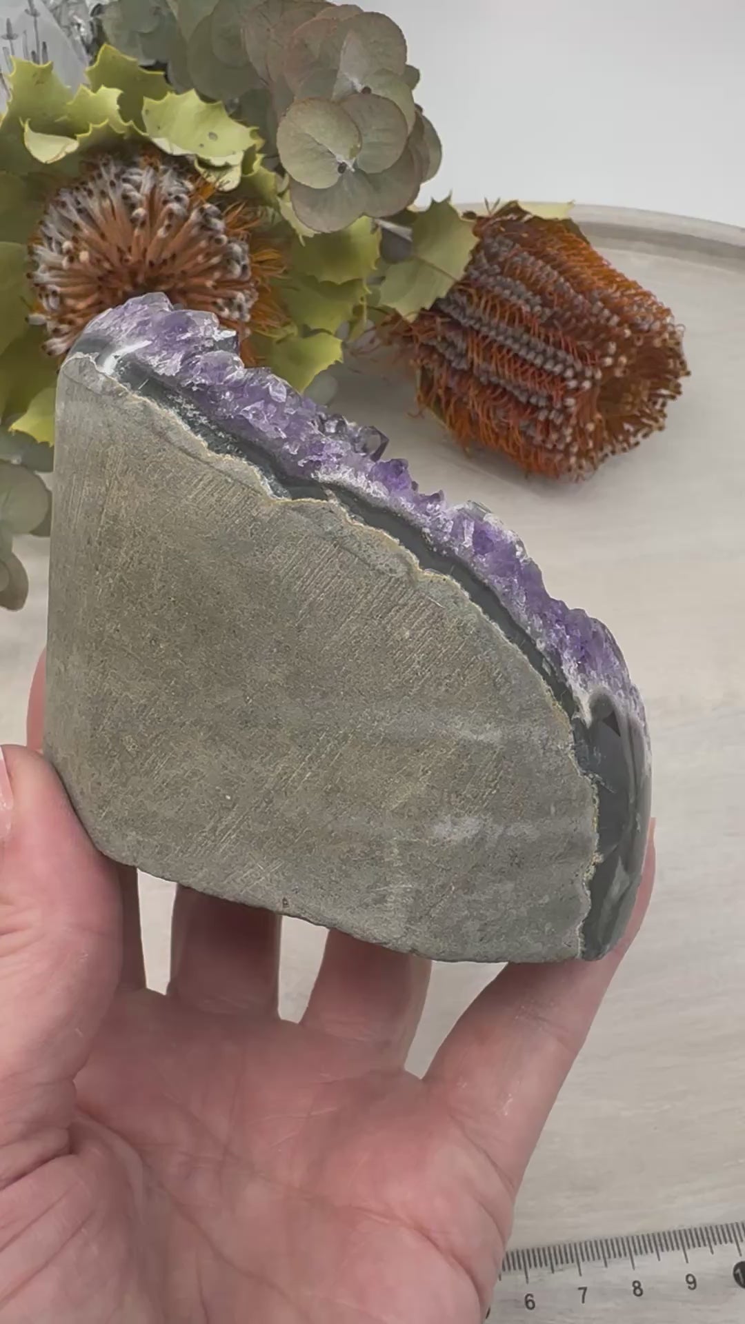 Amethyst Cluster | Healing Crystal of Peace & Protection | 727g