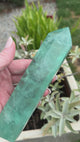 Green Fluorite Tower | 17cm | 565g | Clarity & Focus