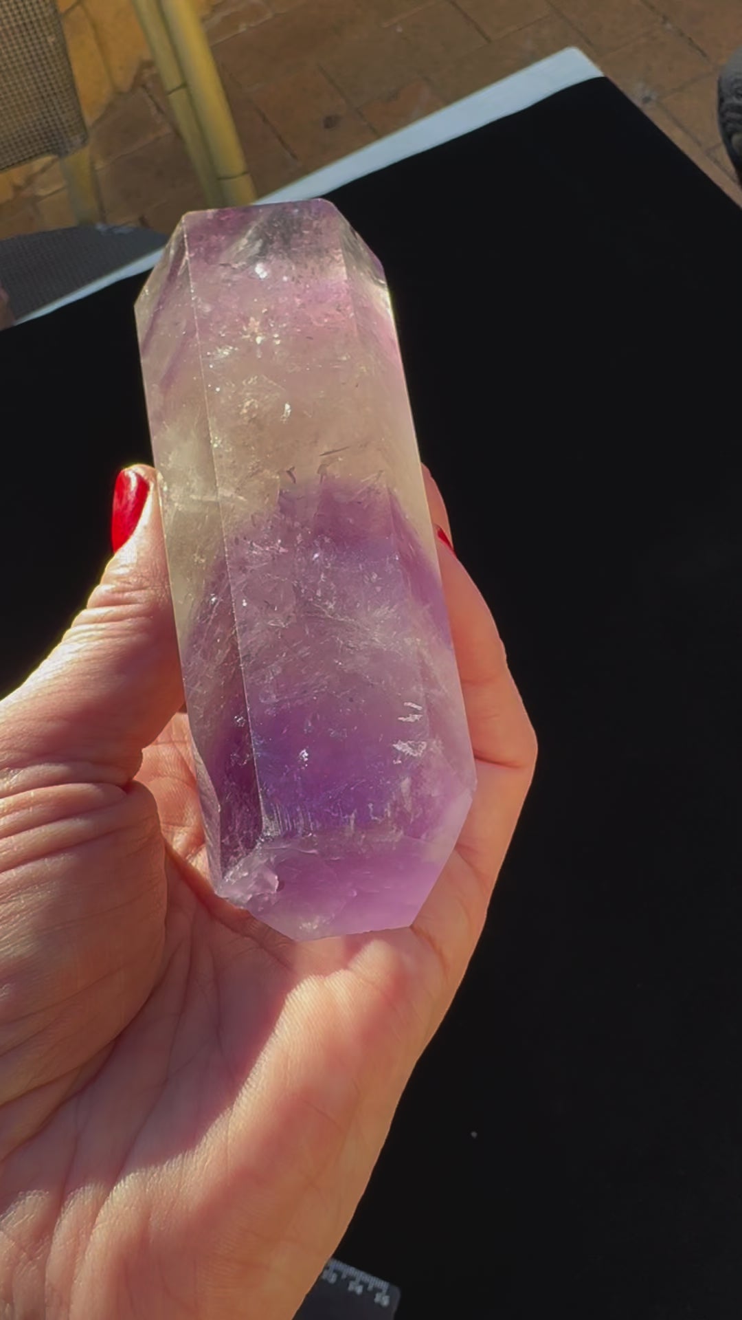 Amethyst Wand 314g – Channel of Divine Calm and Spiritual Insight