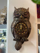 Owl Wall Clock with Wagging Tail - Wisdom