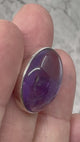 Amethyst Silver Ring Size 10 - "I am passionate and enthusiastic in all areas of my life."