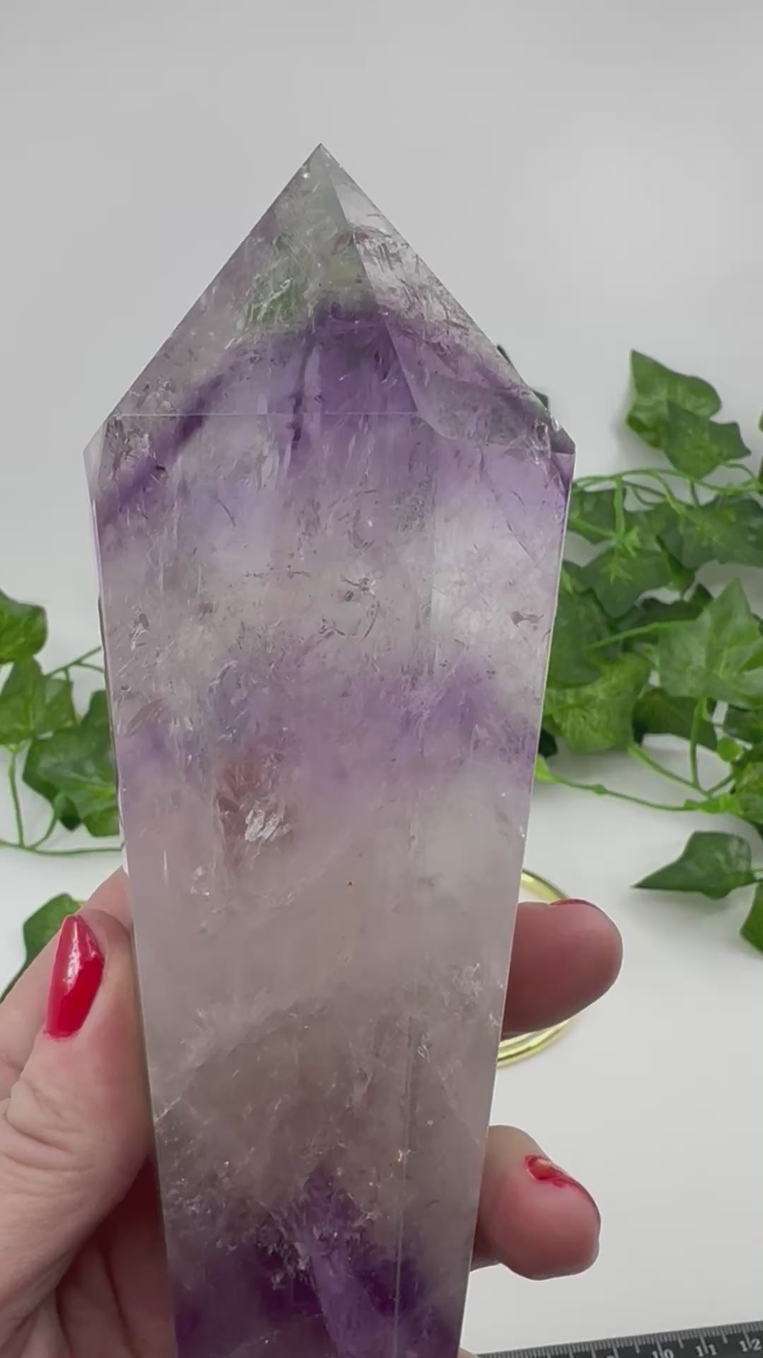 Amethyst Wand 467g – Channel of Divine Calm and Spiritual Insight