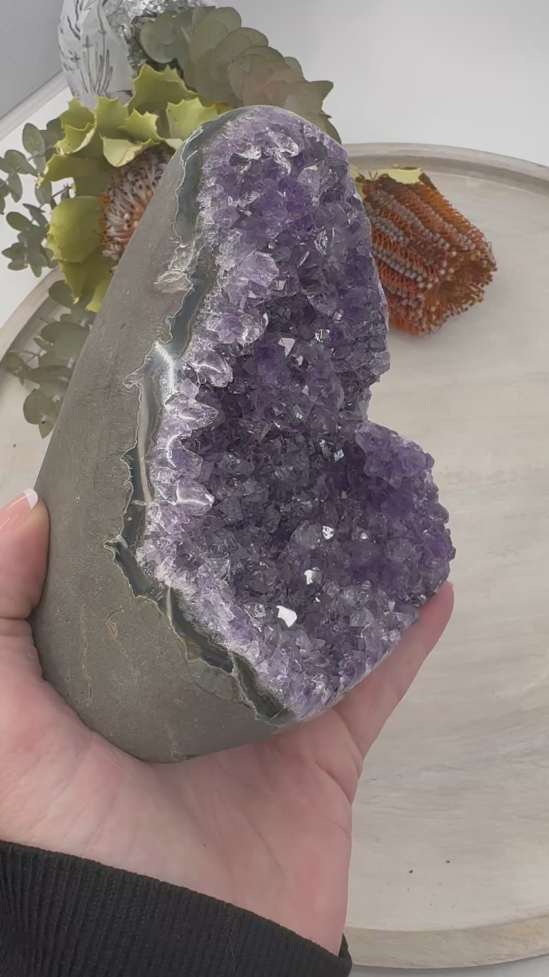 Amethyst Cluster | Healing Crystal of Peace & Protection | 1.398Kg