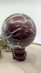 Red Onyx Sphere 4.599kg (14cm) – Stone of Strength, Courage & Vital Energy