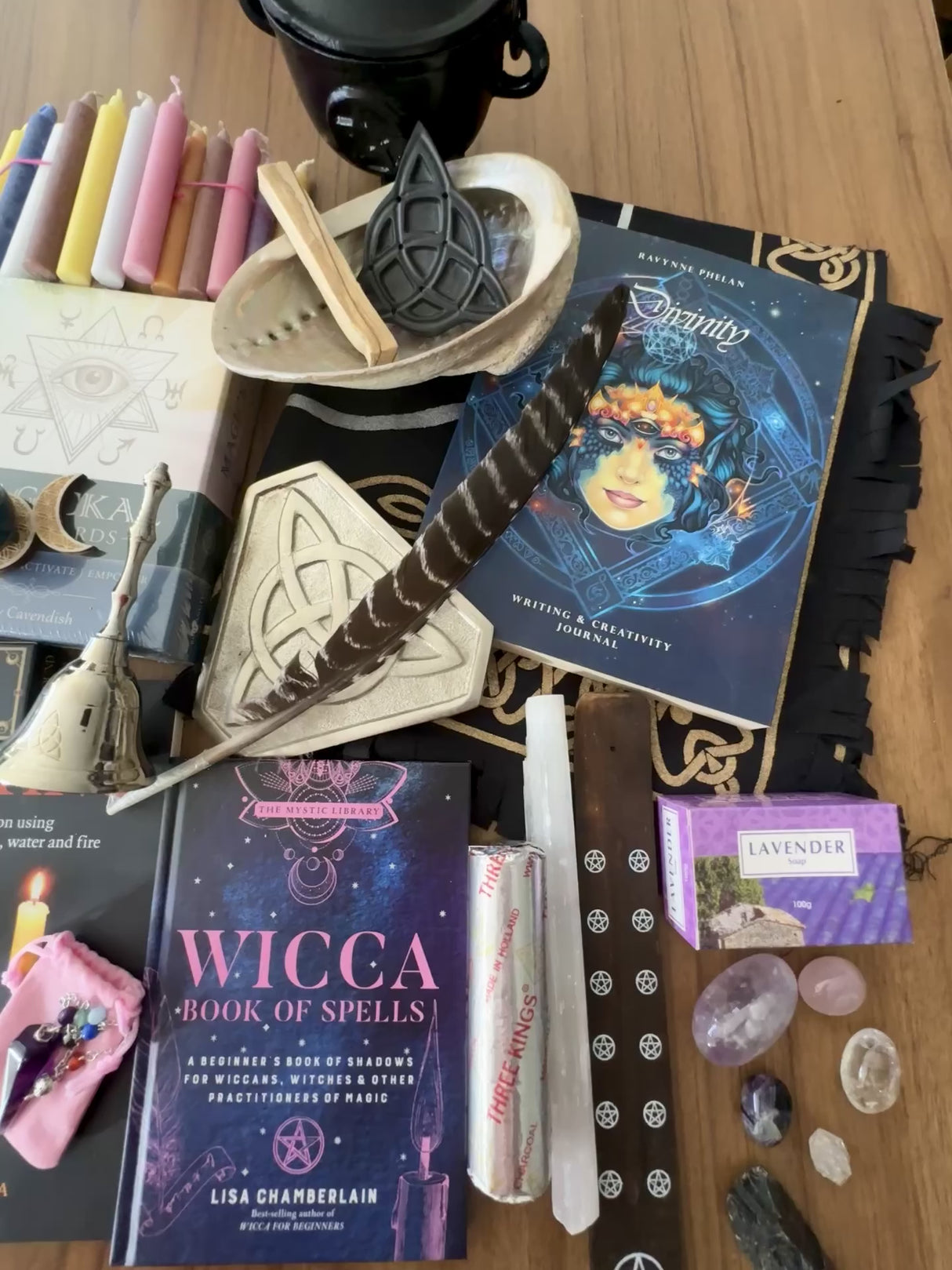 Witches Altar Beginner Box – 86 Magical Items for Your Sacred Space (Free Shipping)