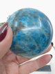 Blue Apatite Sphere 325g (6cm) – Stone of Manifestation, Clarity & Motivation