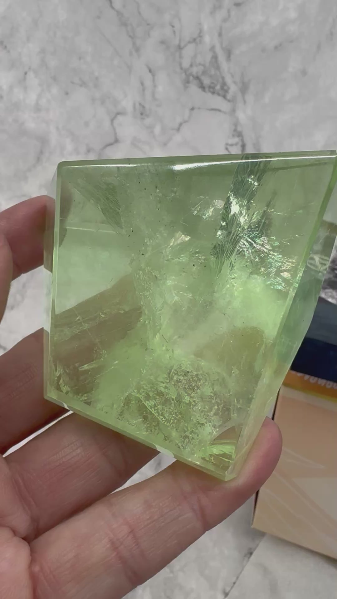 Green Fluorite Freeform 290g – Stone of Renewal, Focus and Heart Clarity