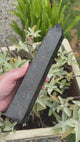 Arfvedsonite with Garnet Tower | 24cm | 935g | Grounded Manifestation