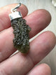 Moldavite Silver Pendant #10 3.08g- Transformation & Protection