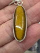 Tiger Eye Pendant & Chain  - "I have the strength to overcome challenges and setbacks."
