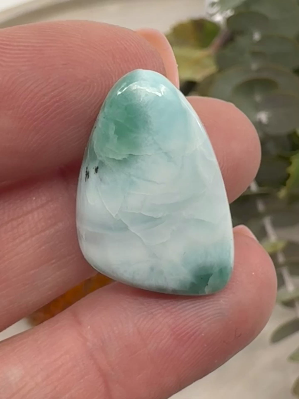 Larimar Cabochon | Ocean Blue Crystals for Jewellery & Craft