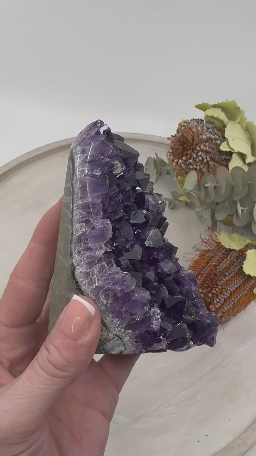 Amethyst Cluster | Healing Crystal of Peace & Protection | 673g