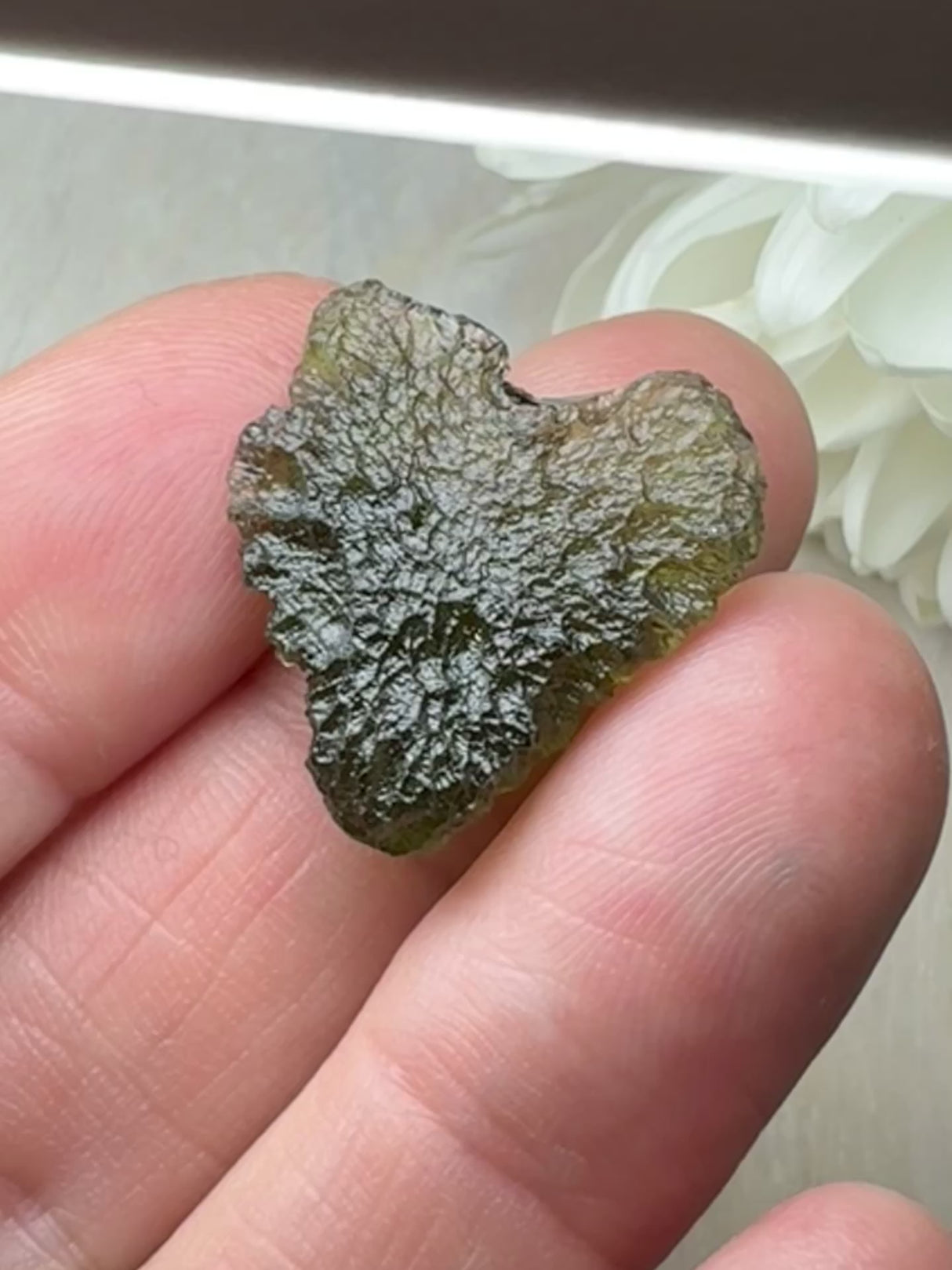 Moldavite Specimen #2 2.66g- Transformation & Protection