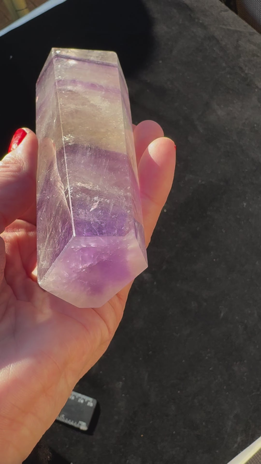 Amethyst Wand 377g – Channel of Divine Calm and Spiritual Insight
