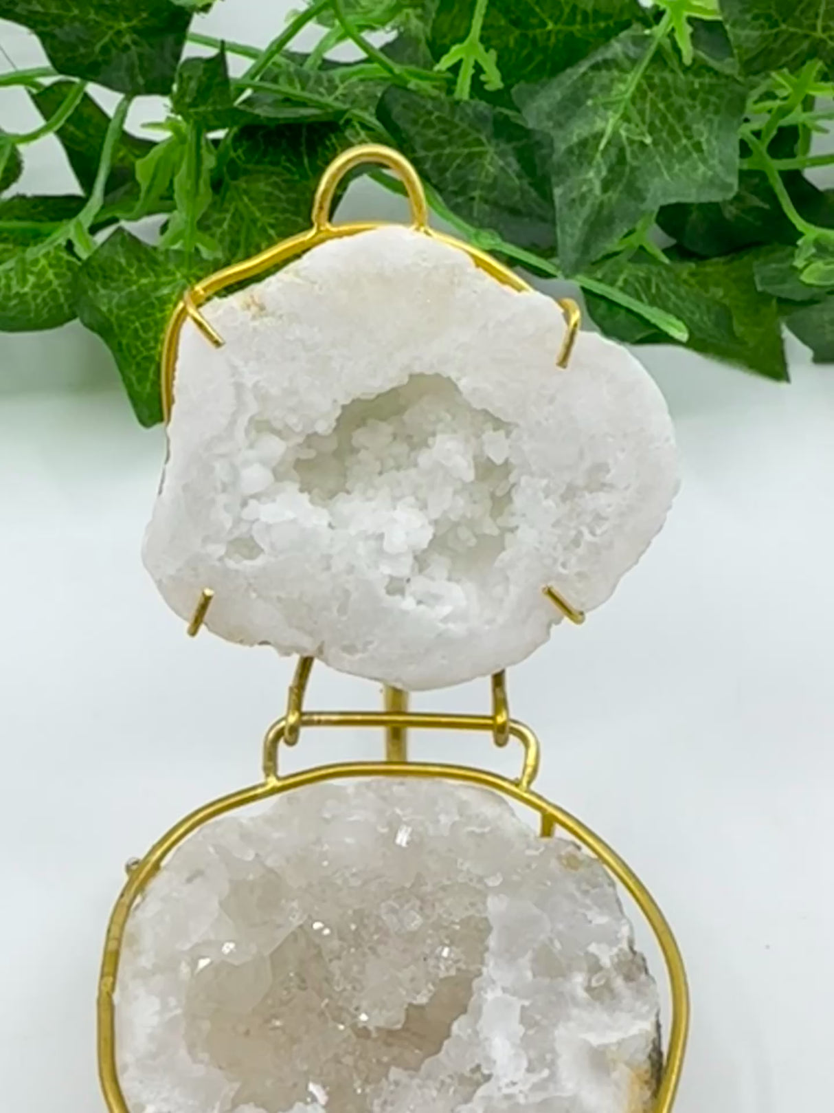 Calcite Geode Jewellery Box – Sacred Keeper of Light