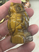 video of Tiger Eye Owl Carving 5 cm × 3.5 cm – golden-brown crystal owl symbolising courage, wisdom and protection, Inspired By 3 Australia.