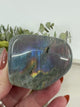 Flashy Petite Labradorite Freeform – 104g Crystal of Magic & Light