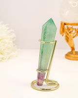 Rainbow Fluorite Wand | 148g | Clarity & Emotional Balance