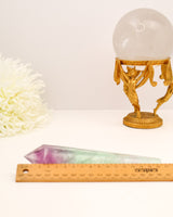 Rainbow Fluorite Wand | 210g | Clarity & Protection