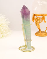 Rainbow Fluorite Wand | 210g | Clarity & Protection