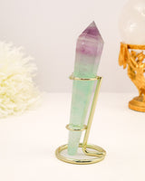 Rainbow Fluorite Generator Wand Australia | 211g | Intuition & Balance