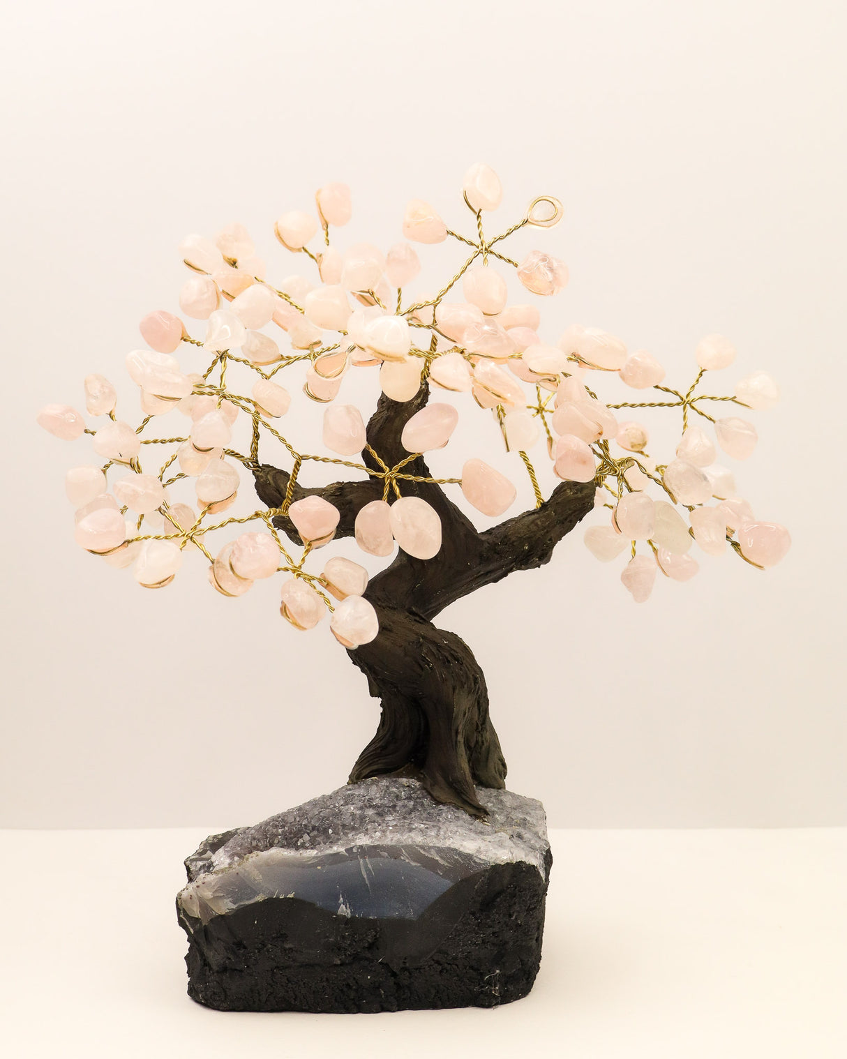 Rose Quartz Crystal Tree | 24 Branches | 2kg | Love & Emotional Healing