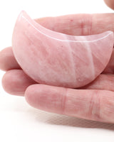 Rose Quartz Crescent Moon – Crystal of Love & Gentle Healing