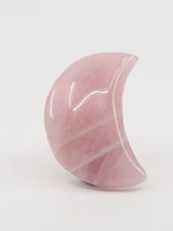 Rose Quartz Crescent Moon – Crystal of Love & Gentle Healing