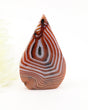 The Oracle's Eye Sardonyx Freeform weighing 155g featuring striking caramel, cream and white concentric banding with a natural eye formation, polished finish and grounding energy.