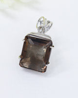 Brazilian Smoky Quartz Pendant | Earthbound Guardian | Protection & Grounding