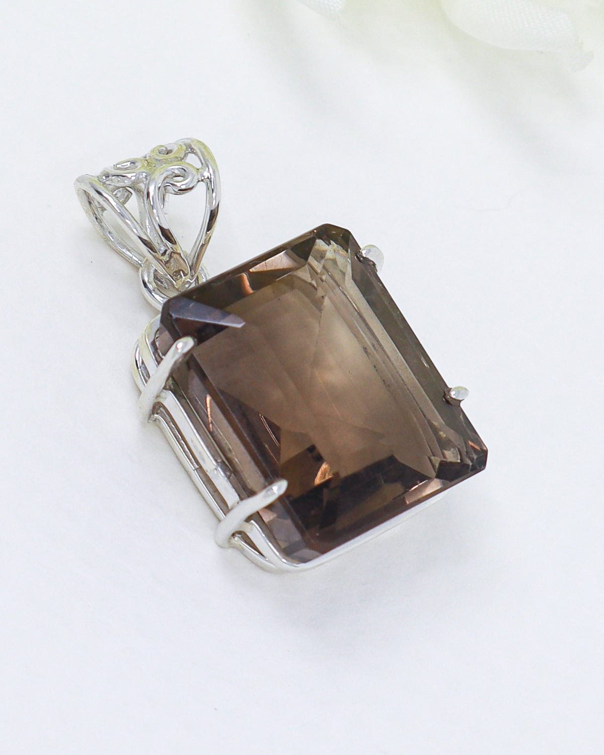 Brazilian Smoky Quartz Pendant | Earthbound Guardian | Protection & Grounding