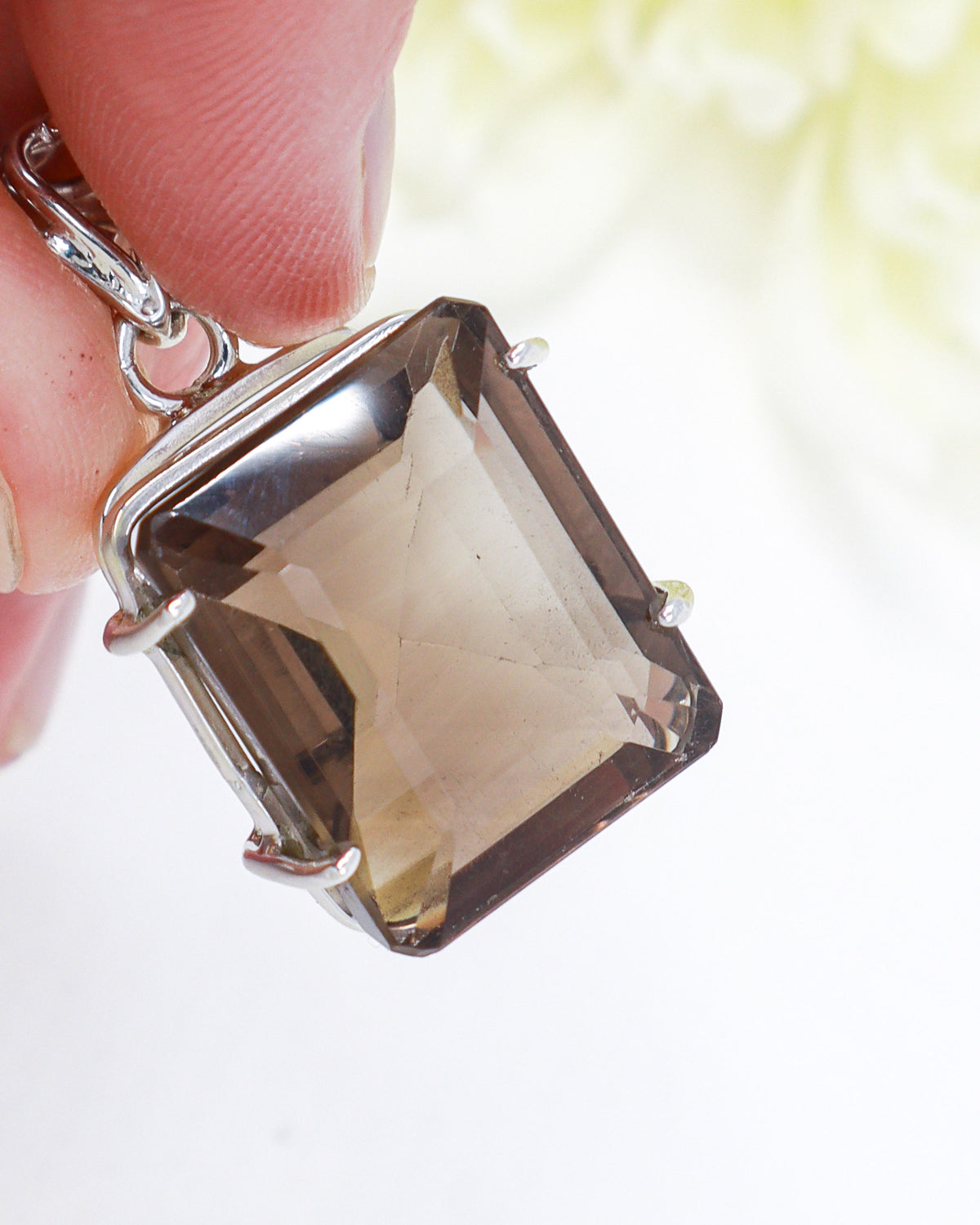 Brazilian Smoky Quartz Pendant | Earthbound Guardian | Protection & Grounding