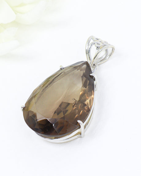 Brazilian Smoky Quartz Pendant | The Grounded Soul | Protection & Release