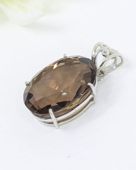 Brazilian Smoky Quartz Pendant | The Earth Keeper | Grounding & Protection